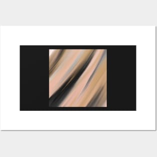 Colorful brush strokes stripes 5 Posters and Art